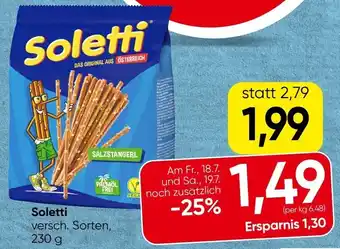 Spar Soletti Angebot