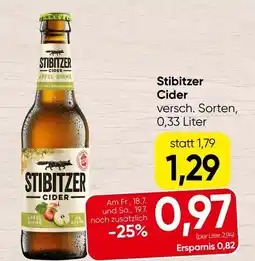 Spar Stibitzer Cider Angebot