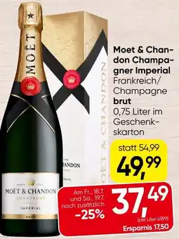 Spar Moet & Chan- don Champa- gner Imperial brut Angebot