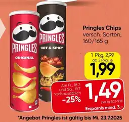 Spar Pringles Chips Angebot