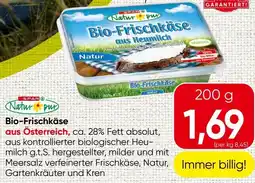 Spar Bio-Frischkäse Angebot