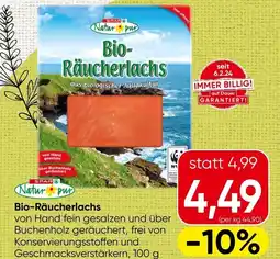 Spar Bio- Räucherlachs Angebot