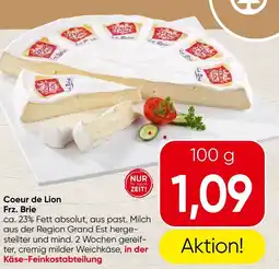 Spar Coeur de Lion Frz. Brie Angebot
