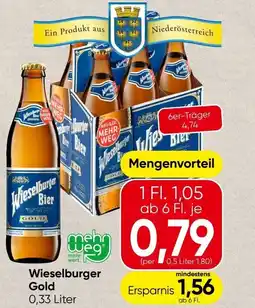 Spar Wieselburger Gold Angebot