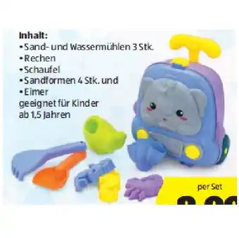 Hofer Sand-/Wasserspiel-Koffer HOFER Angebot
