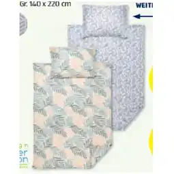 Hofer Bettwäsche Tuchent Gr. 140 x 200 cm versch. Modelle HOFER Angebot