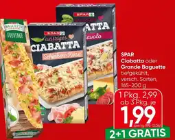 Spar SPAR Ciabatta Grande Baguette Angebot