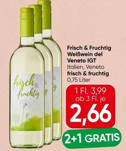 Spar Frisch & Fruchtig Weißwein del Veneto IGT frisch & fruchtig Angebot
