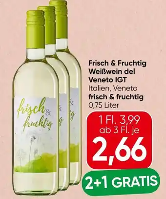 Spar Frisch & Fruchtig Weißwein del Veneto IGT frisch & fruchtig Angebot