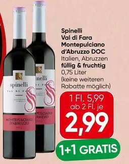 Spar Spinelli Val di Fara Montepulciano d'Abruzzo DOC füllig & fruchtig Angebot