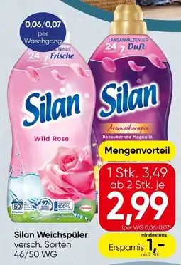 Spar Silan Weichspüler Angebot
