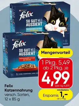 Spar Felix Katzennahrung Angebot