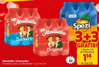 Interspar Almdudler Limonaden Angebot