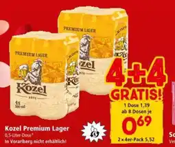 Interspar Kozel Premium Lager Angebot