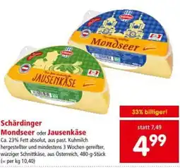 Interspar Schärdinger Mondseer Jausenkäse Angebot