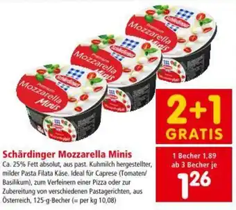 Interspar Schärdinger Mozzarella Minis Angebot