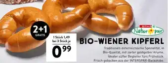 Interspar Bio-wiener kipferl Angebot
