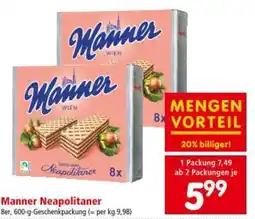 Interspar Manner Neapolitaner Angebot