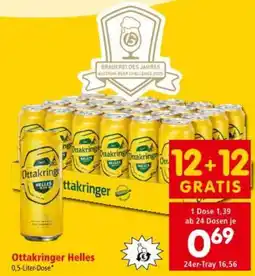Interspar Ottakringer Helles Angebot