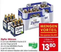 Interspar Zipfer Märzen Angebot
