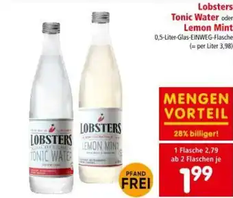 Interspar Lobsters Tonic Water Lemon Mint Angebot