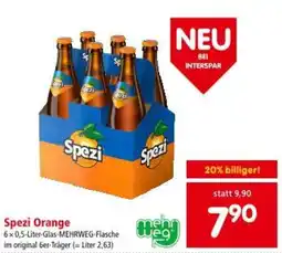 Interspar Spezi Orange Angebot
