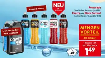 Interspar Powerade Cherry Black Currant Angebot
