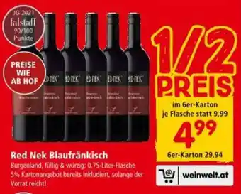 Interspar Red Nek Blaufränkisch Angebot
