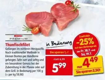 Interspar Thunfischfilet Angebot