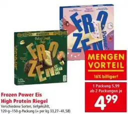 Interspar Frozen Power Eis High Protein Riegel Angebot