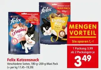Interspar Felix Katzensnack Angebot