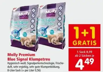Interspar Molly Premium Blue Signal Klumpstreu Angebot