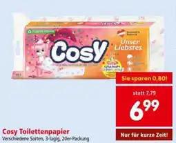Interspar Cosy Toilettenpapier Angebot
