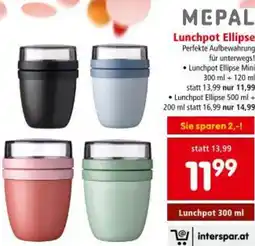 Interspar MEPAL Lunchpot Ellipse Angebot