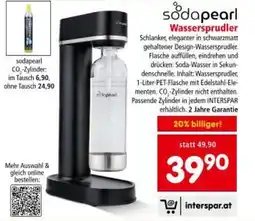 Interspar sodapearl Wassersprudler Angebot