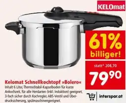 Interspar Kelomat Schnellkochtopf Angebot