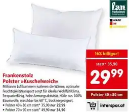 Interspar Frankenstolz Polster Angebot