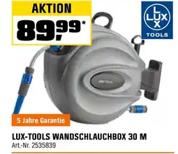 OBI Lux-tools wandschlauchbox 30 m Angebot