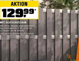 OBI Wpc sichtschutzzaun Angebot