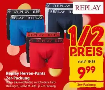 Interspar Replay Herren-Pants Angebot