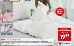 Interspar Rubin seersucker-bettwäsche Angebot