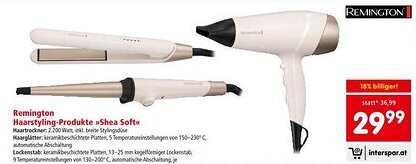 Interspar Remington Haarstyling Produkte Angebot