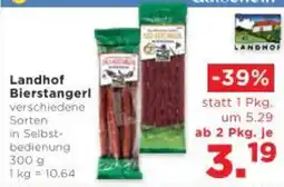 Unimarkt Landhof Bierstangerl Angebot