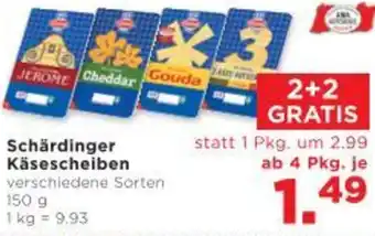 Unimarkt Schärdinger Käsescheiben Angebot