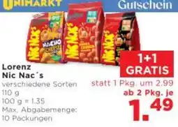 Unimarkt Lorenz Nic Nac's Angebot