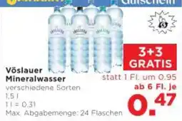 Unimarkt Vöslauer Mineralwasser Angebot