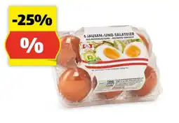 Hofer Jausen- und Salateier, 6 Stück Angebot