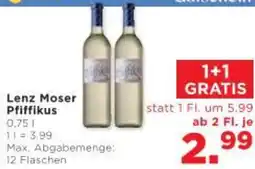 Unimarkt Lenz Moser Pfiffikus Angebot