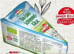 Spar Spar Natur pur Bio-Edelschimmelkäse Angebot