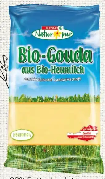 Spar Spar Natur pur Bio-Gouda Angebot